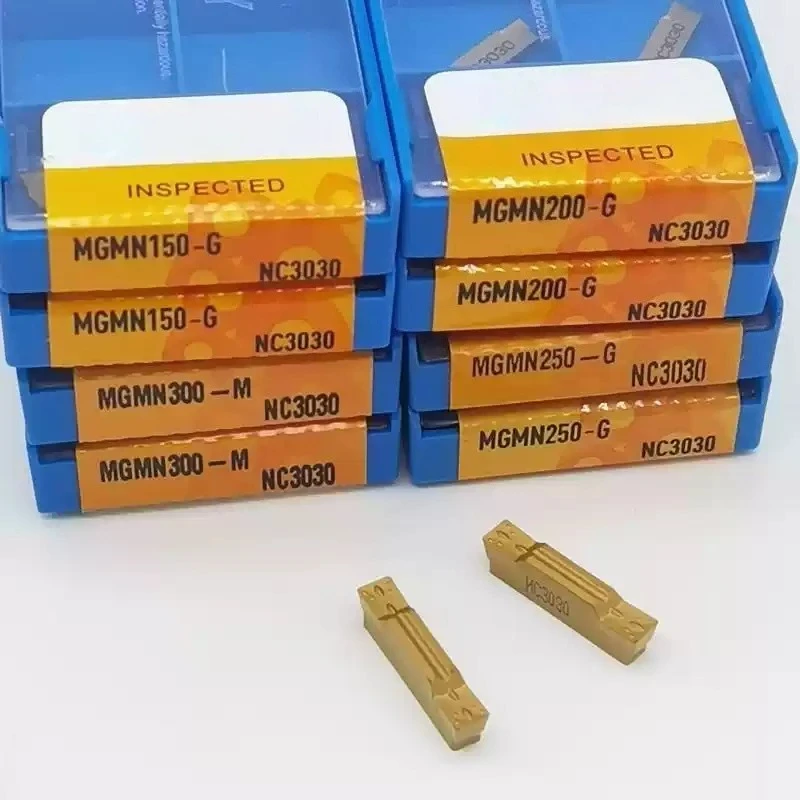 

100% Original Genuine Korean CNC Carbide Inserts MGMN400 MGMN400-M MGMN400-G M G NC3030 for Slotting