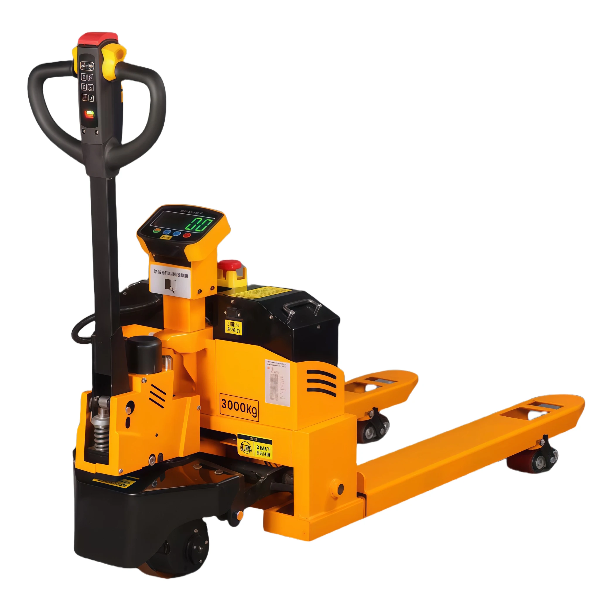 

Ergonomic Weighing Type 3 Ton Full Electric Pallet Truck with Scale CE Certified for Warehouse Loading Equipment Forklifts