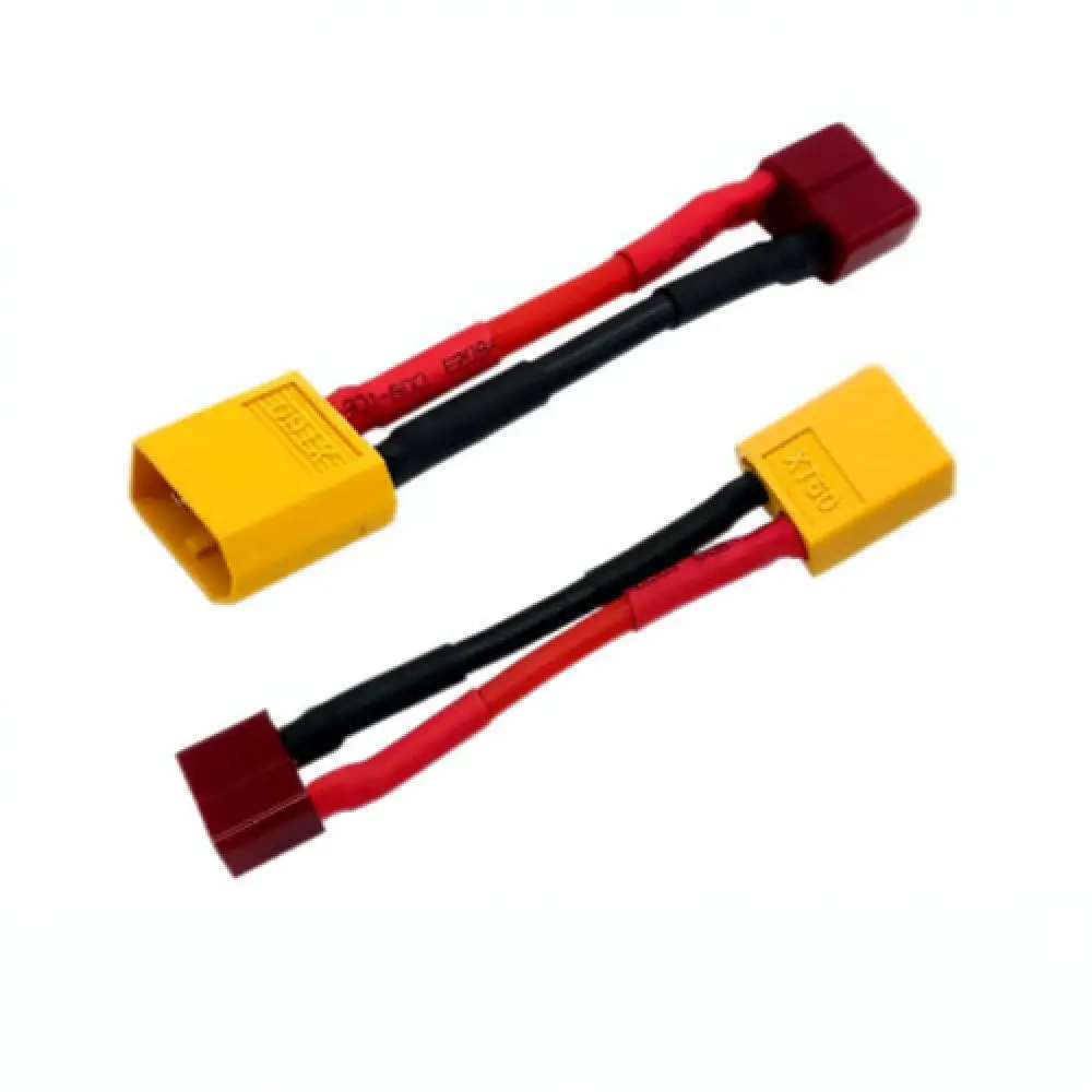 RC Model Parts Battery Connector Adapter XT60 XT30 T Plug EC5 Lead Wire For FPV Drone Racing Aircraft Power Distribution Cable