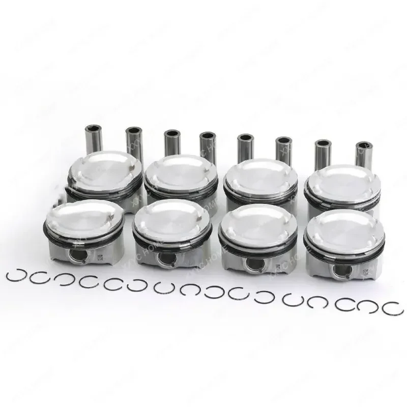 8pcs 11257598207 11257574822 11257556955 Pistons Rings Kit Φ89mm For M5 M6 X5 X6 M E70 F10 S63B44 4.4T With 1 year warranty