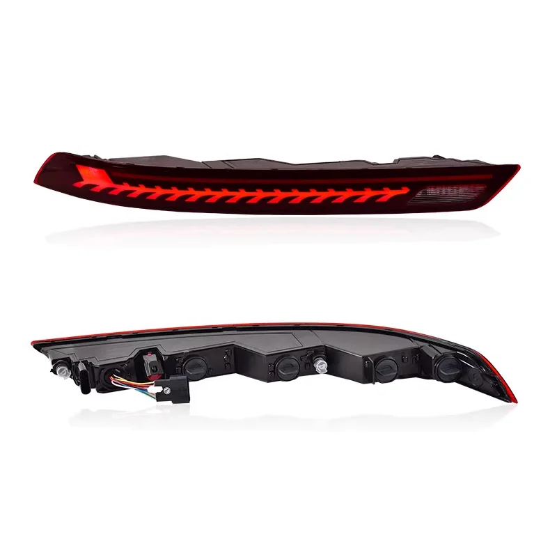 

Rear Bumper Reflector Lamp For Audi Q5 Q5L 2018 2019 2020 2021 2022 2023 2024 LED Dynamic turn signal Rear Bumper Light Strips