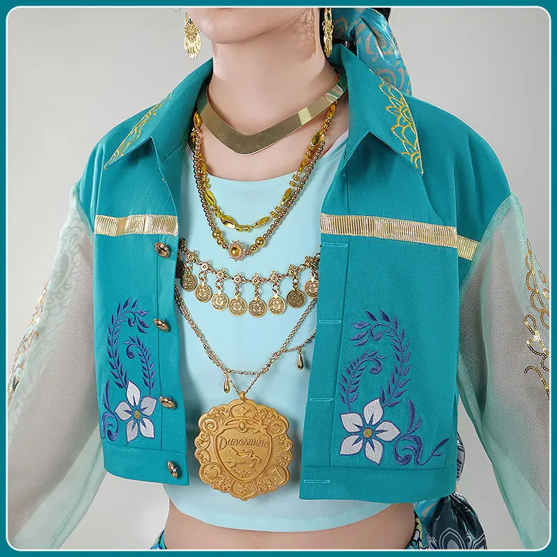 

Twisted-Wonderland Minajael Tealrajah Cosplay Costume Diasomnia Dorm Uniform Halloween Party Role Play Outfit Game HCos