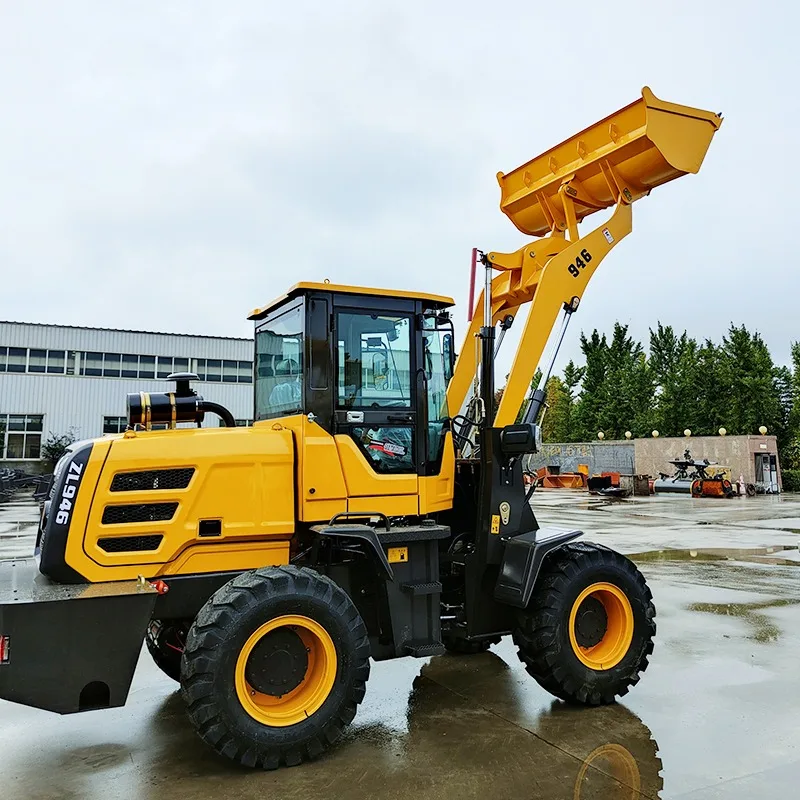 Articulated Front Loader Machine Wheel Loader 4.5 Ton 2.0m³ Bucket for Infrastructure Material Handling Project Work Use Area