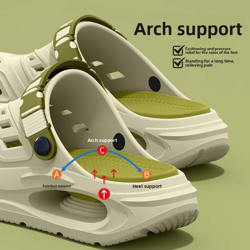 Chaussures de randonnée pour hommes, nouveau style d'été, antidérapantes et confortables, avec soutien de la voûte plantaire, sandales d'extérieur pour hommes