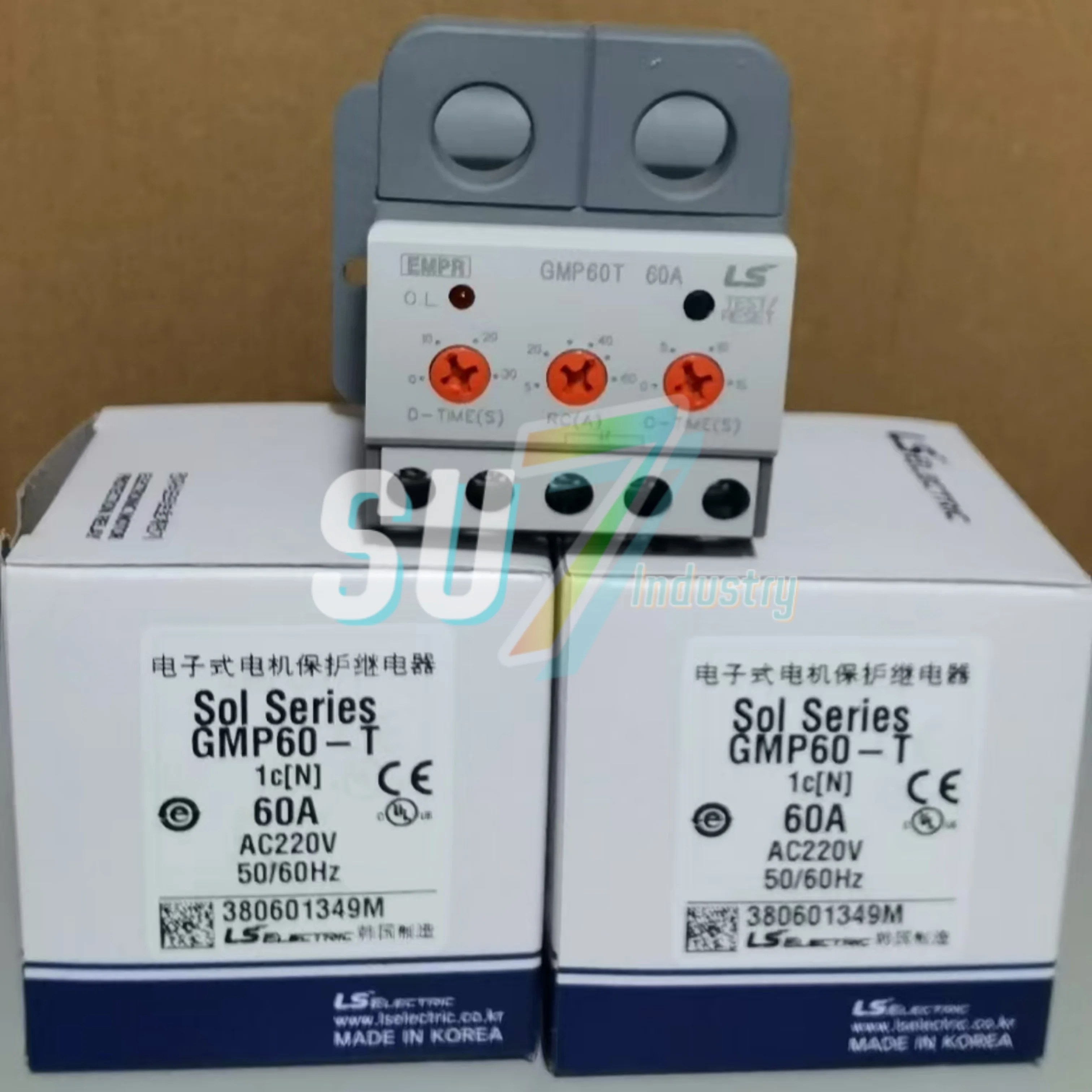 GMP60-T 60A AC220V Nouveau relais de protection moteur dans l'entrepôt