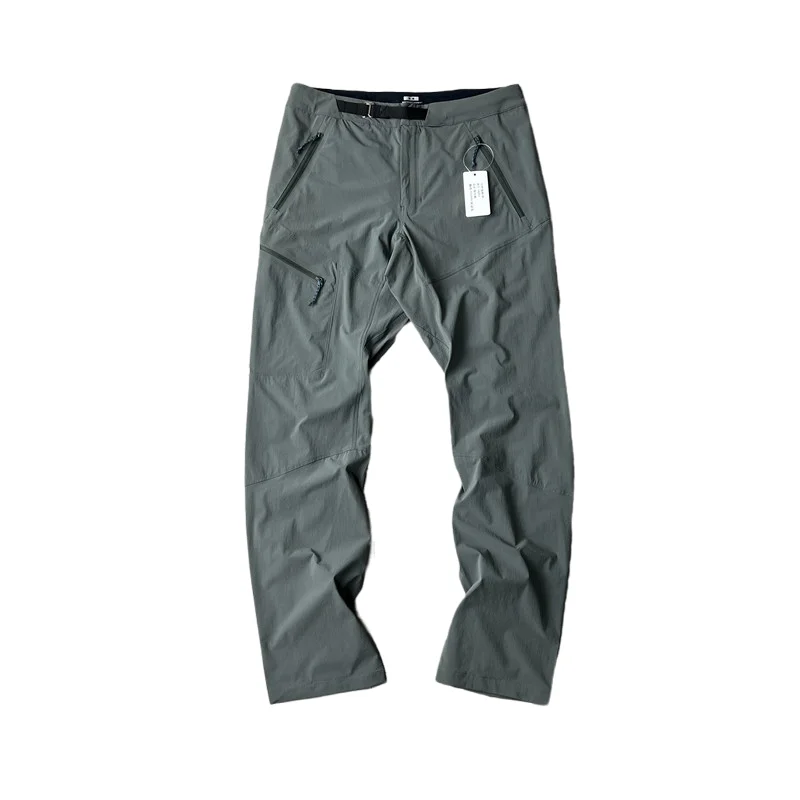 

Lightweight Breathable Men's Workwear Casual Pants Spring Summer Thin Qui Dry Outdoor Replacement Sle Straight Leg Trousers