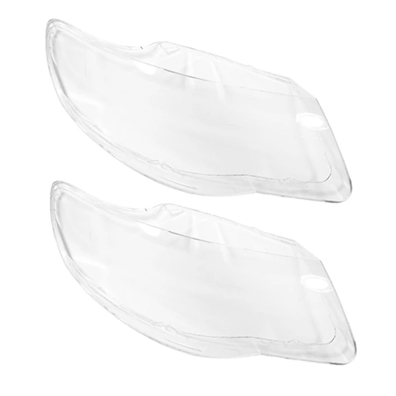 

2X Car Clear Front Headlight Lens Shell Cover Replacement For Touareg 2007 2008 2009 2010 Right