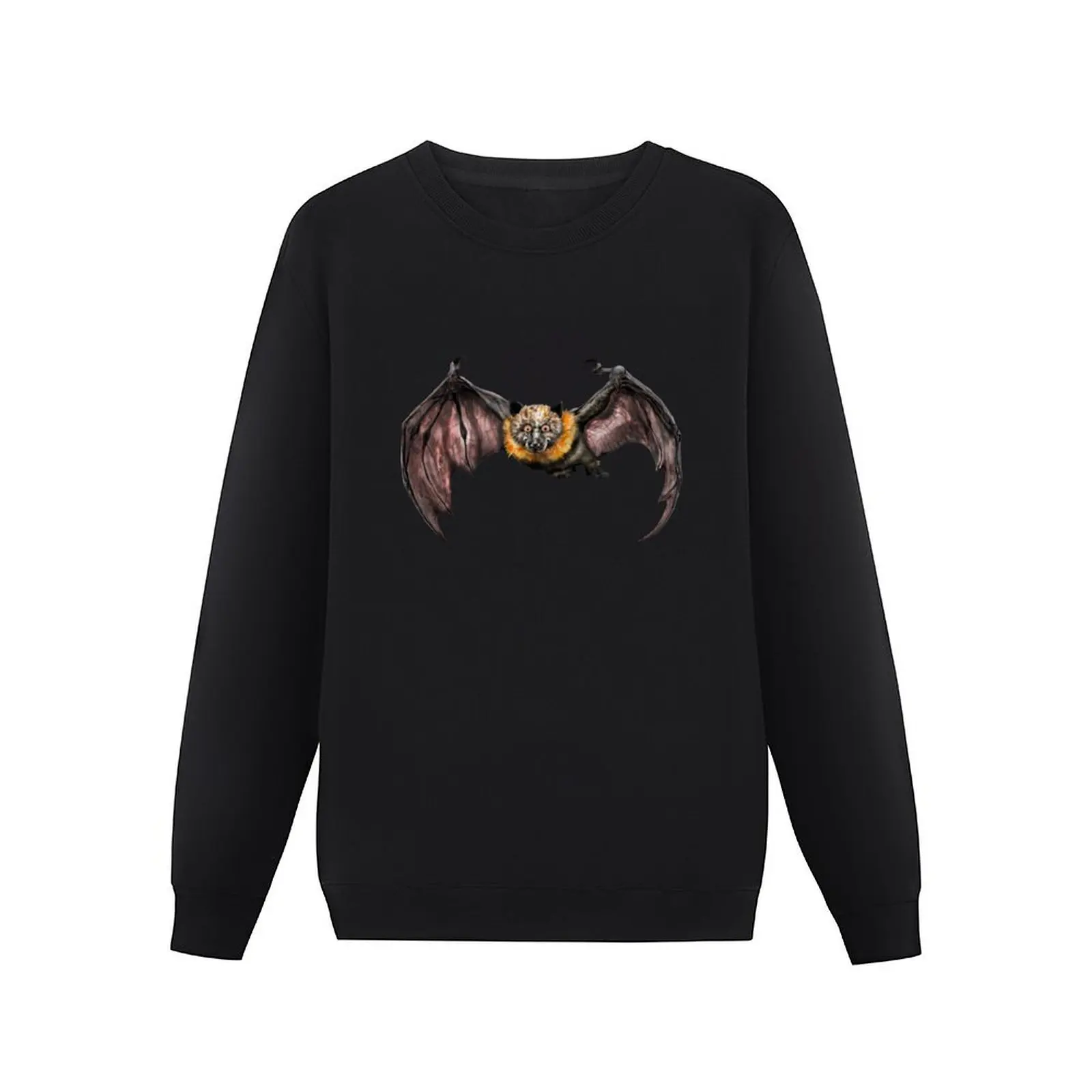 Flying Sky Puppy Cartoon Flying Fox Bat Pullover Hoodie men's sweat-shirt aesthetic sweatshirts