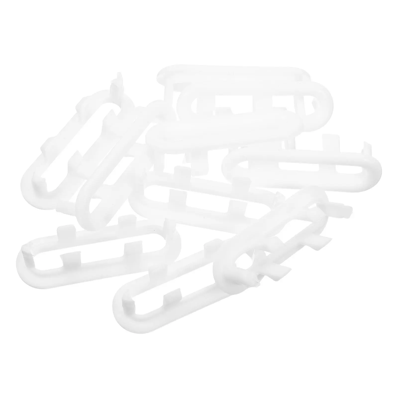 

10Pcs White Decorative Oval Sink Overflow Cover Cap Plate Bathroom Basin Kitchen Overflow Hole Insert Sink Decorative Cover