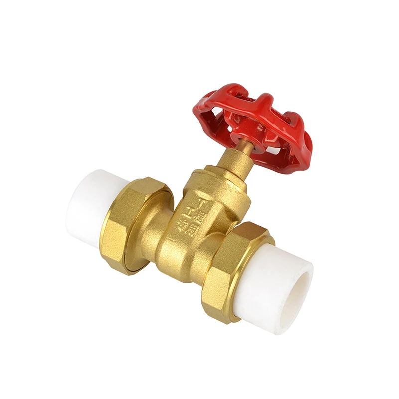 

PPR Hot Melt Gate Valve Brass PPR20/25/32/40/50/63 Tap Water Pipe Switch