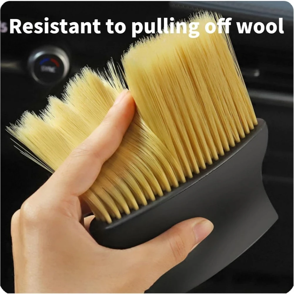 1-3pcs Car Cleaning Brush Interior Air Outlet Cleaning Gap Dust Removal Brush Car Dashboard Multifunctional Dust Removal Tool