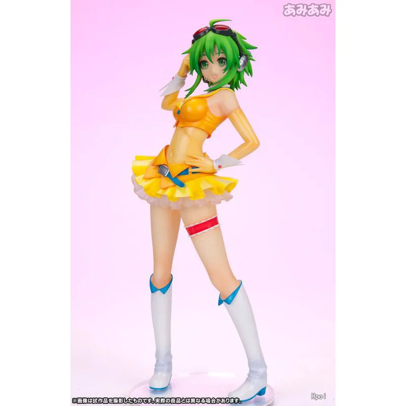 W magazynie oryginalny akwamaryn GUMI VOCALOID z Megpoid Native 1/8 20cm autentyczne modele otaczających postaci i piękności