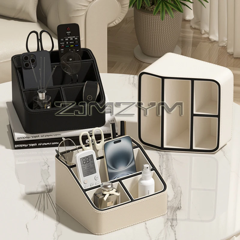Desk Storage Box Office Supplies Box Makeup Cosmetic Desktop Organizer Storage Dividing Box for Office Living Room