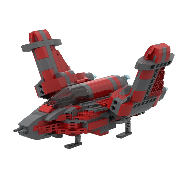 مجموعة بناء طائرة حربية G-9Patrol-Interceptor مكونة من 503 قطعة، تصميم إبداعي للأطفال، هدية شعبية للعطلات