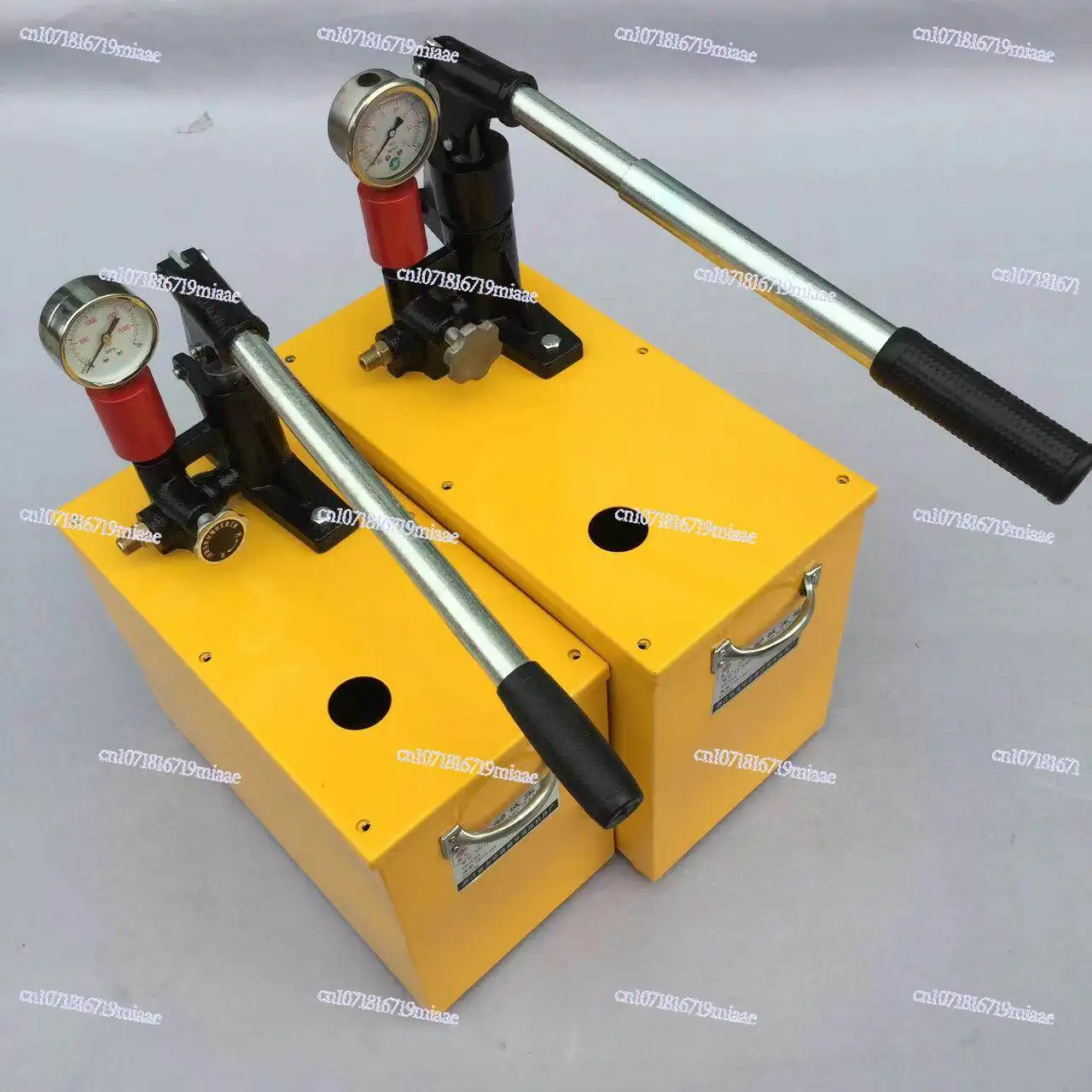 SB25/30Mpa Manual Pressure Test Pump High Speed Rail Box Pipeline Pressure Test Pump Water Pipeline Pressure Pump
