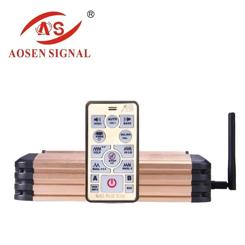 S8 12V 600W Warning Siren for Patrol,Fire Trucks, Ambulance , Emergency Vehicle Electronic Siren Horn Speaker