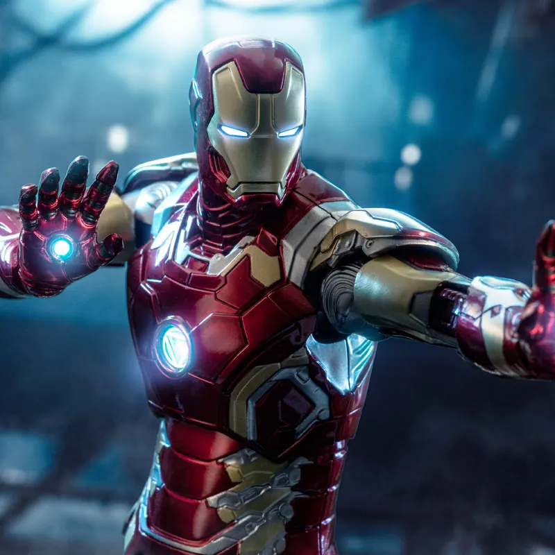 

Avengers Age Of Ultran Mk43 Iron Man Action Figure 1:10 Scale Iron Man Collectible Toy Ornament For Boys Birthday Gift For Robot
