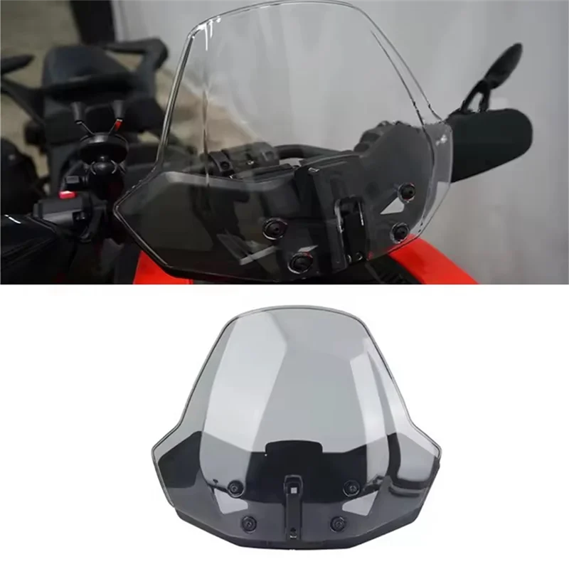 

Dependable-Motorcycle Adjustable Windscreen Windshield For Can-Am Ryker 600 900 Sport Rally Edition 900 ACE 2019-2023