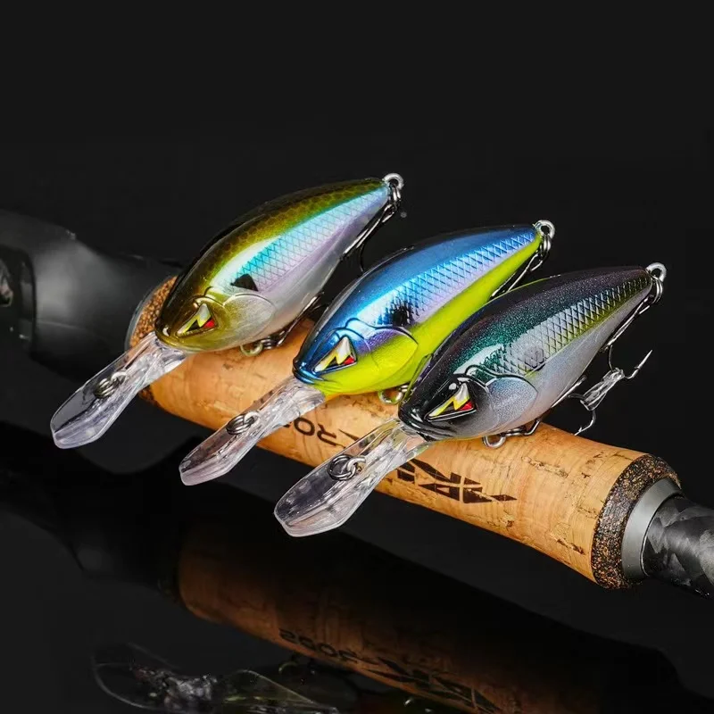 

American ARK New CMT10 Small Mid-rise Lure Rock Fat Crank Hard Bait Search Bait Perch Fishing Bait