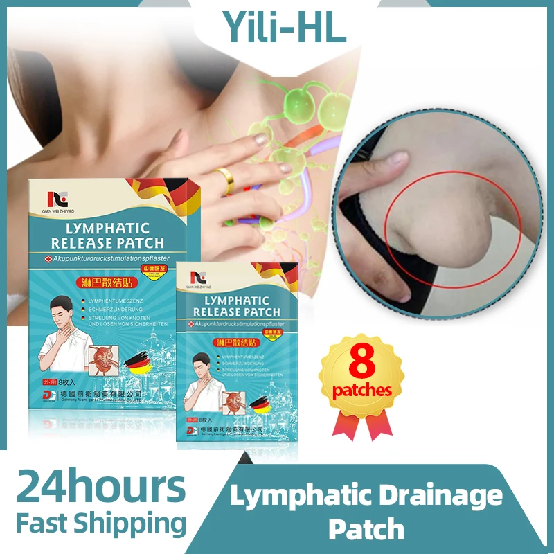 

Lymphatic Detox Drainage Treatment Patch For Armpit Neck Breast Anti-Swelling Lymph Nodes Care Cream German Secret Recipe