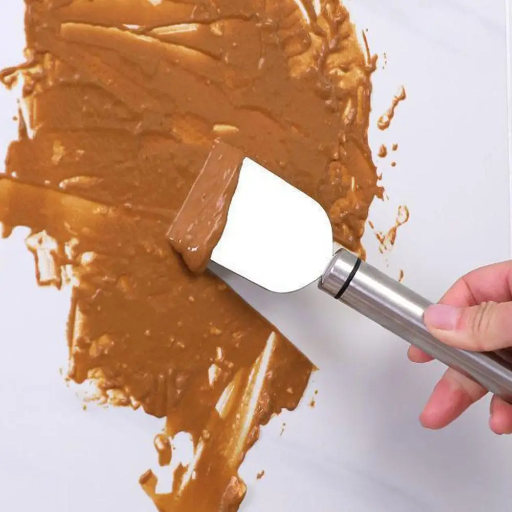 Versatile cleaning scraper Durable metal stainless steel glue remover Snow shovel for kitchen, bathroom and home use