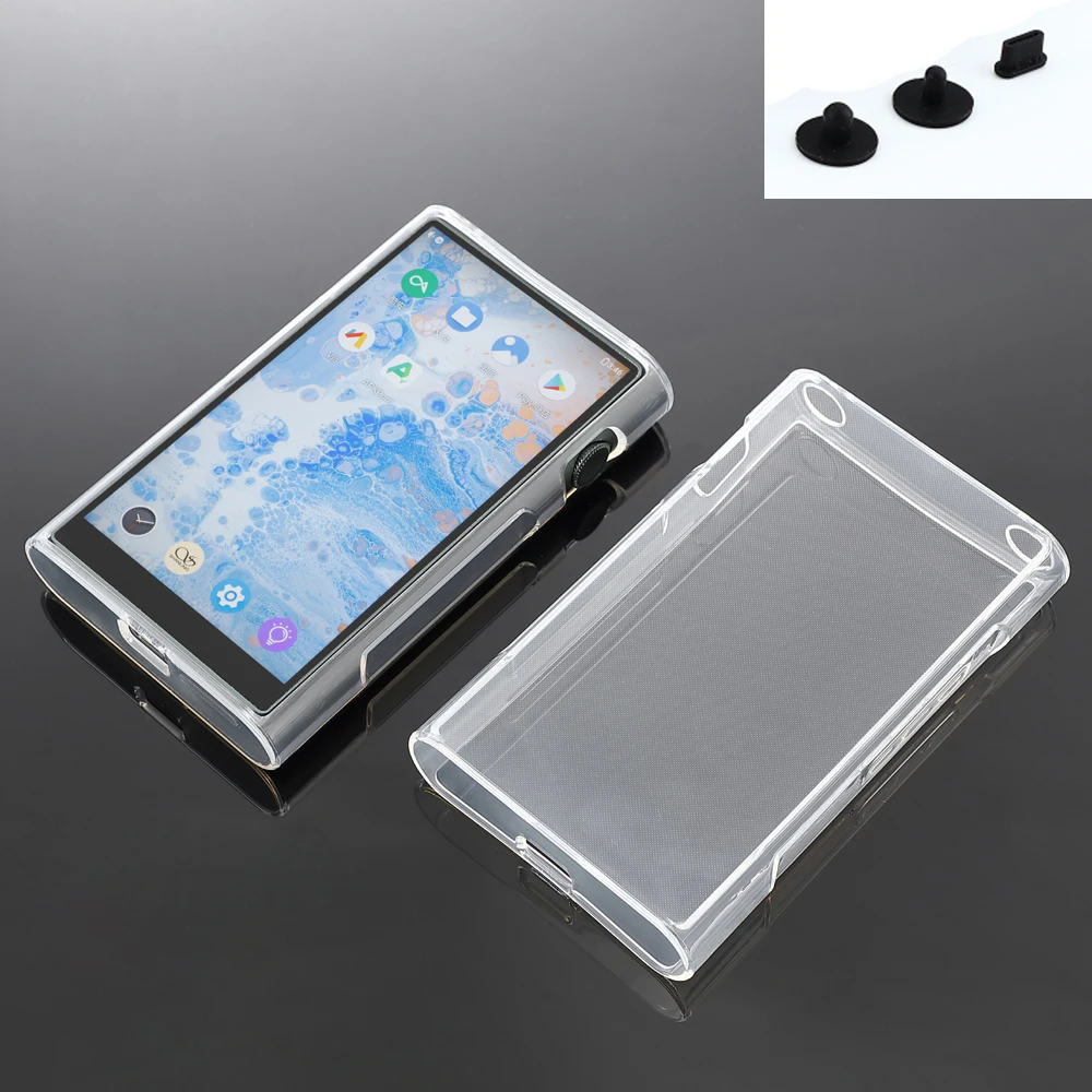 لينة TPU واضح واقية قذيفة حالة ل SHANLING M6 جدا الموسيقى لاعب الجلد غطاء كامل