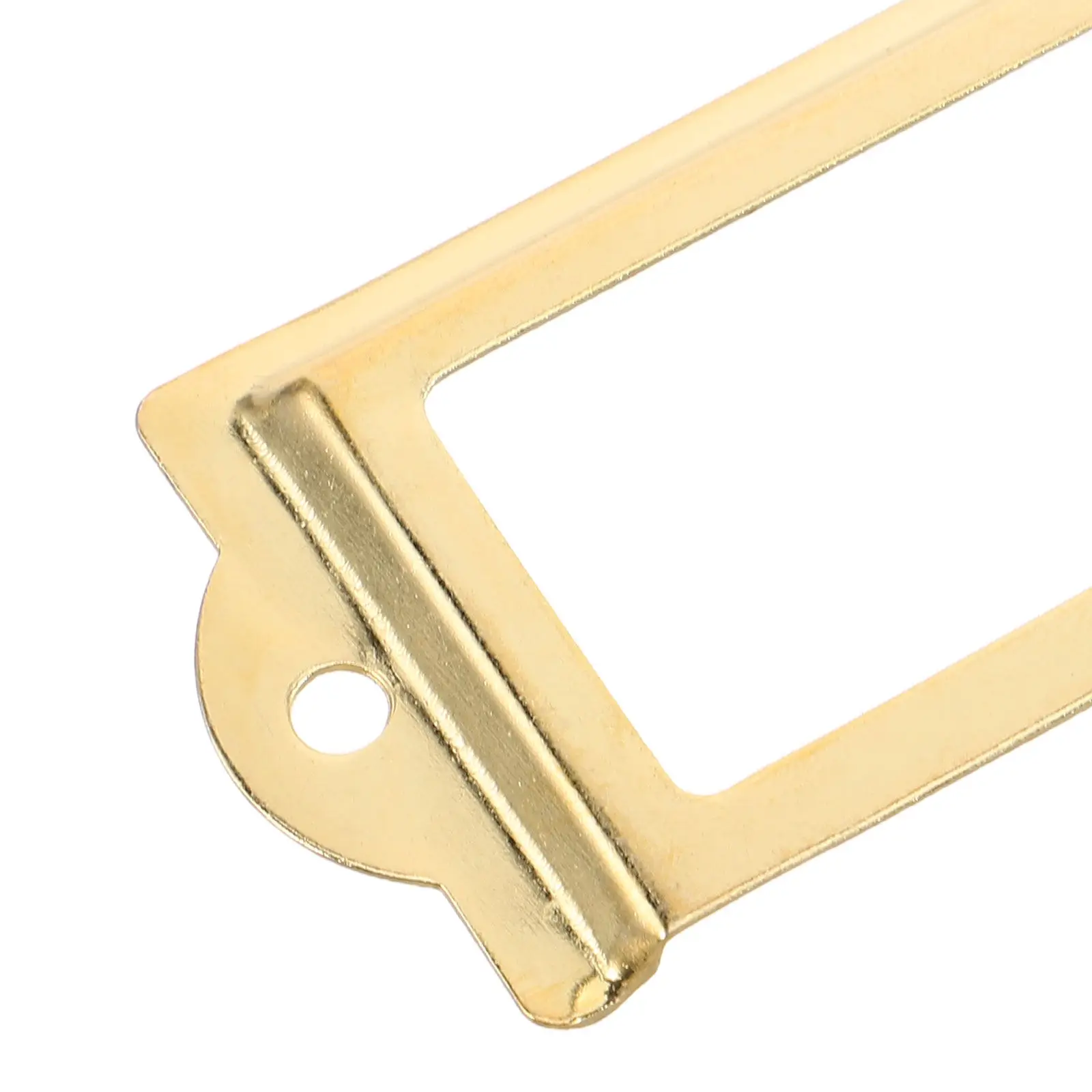 20Pcs Metal Name Card Frame Style Label Pull Handle Insert for Document Cabinet Furniture Office Drawer Label Tag Holder view 6