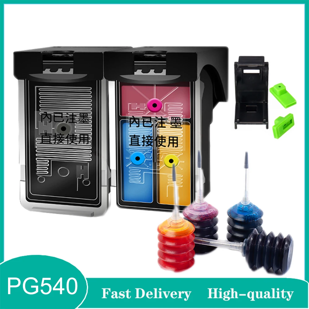 Vilaxh PG540 for Canon PG-540 MX375 MX395 MX435 MG2150 MG2250 MG3150 MG3250 MG4150 MG3650 PG 540 CL541XL  Ink Cartridge