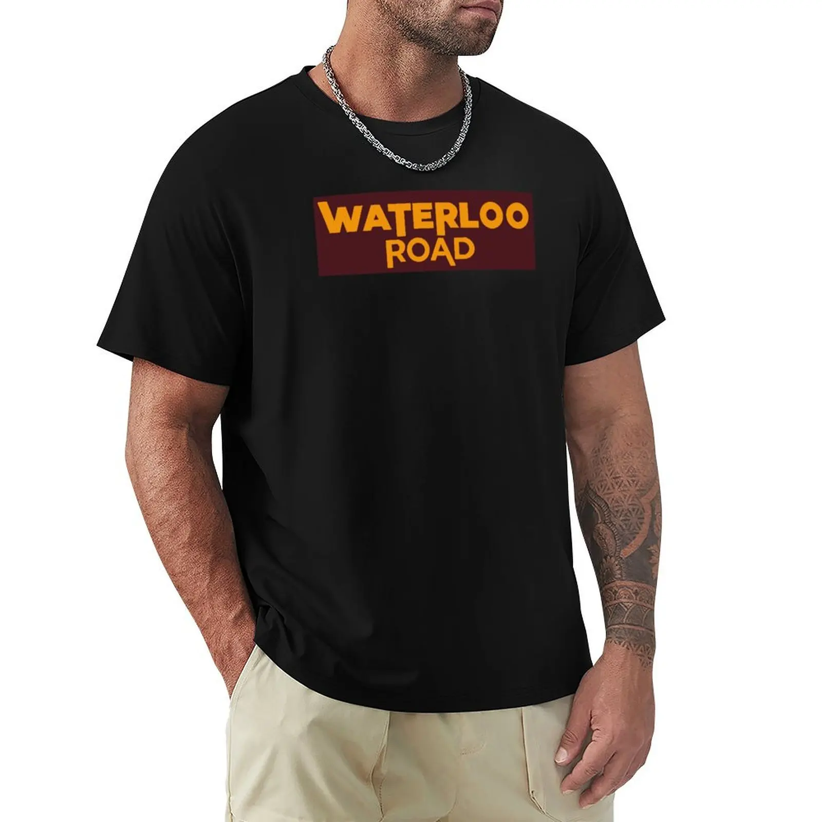 

Waterloo road logo T-Shirt Fashion Casual Short Sleeve T-Shirt