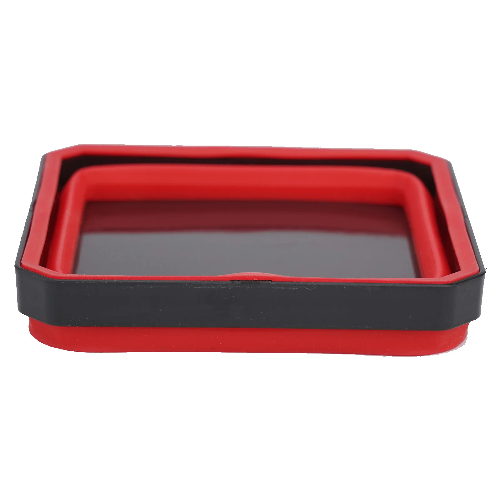 1pcs 4.5 Inch Collapsible Magnetic Screw Tray Silicone Bowl Tool Part Storage Box Silicone Tools Packaging Box