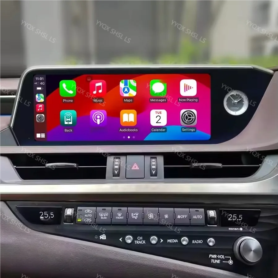 

128GB Stereo Android 14 IPS Screen Car Radio For Lexus ES300H ES350H ES300 ES330 ES350 2021 2022 2023 Multimedia Video Player