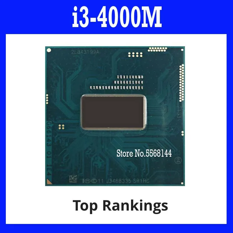 

40%off I3-4000M i3 4000M SR1HC 2.4 GHz Dual-Core Quad-Thread CPU Processor 3M 37W Socket G3 / rPGA946B