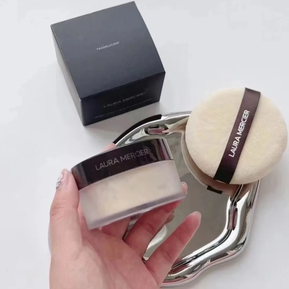 Laura Mercier polvo suelto Control de aceite maquillaje duradero transpirable impermeable suave mate ajuste ligero maquillaje coreano