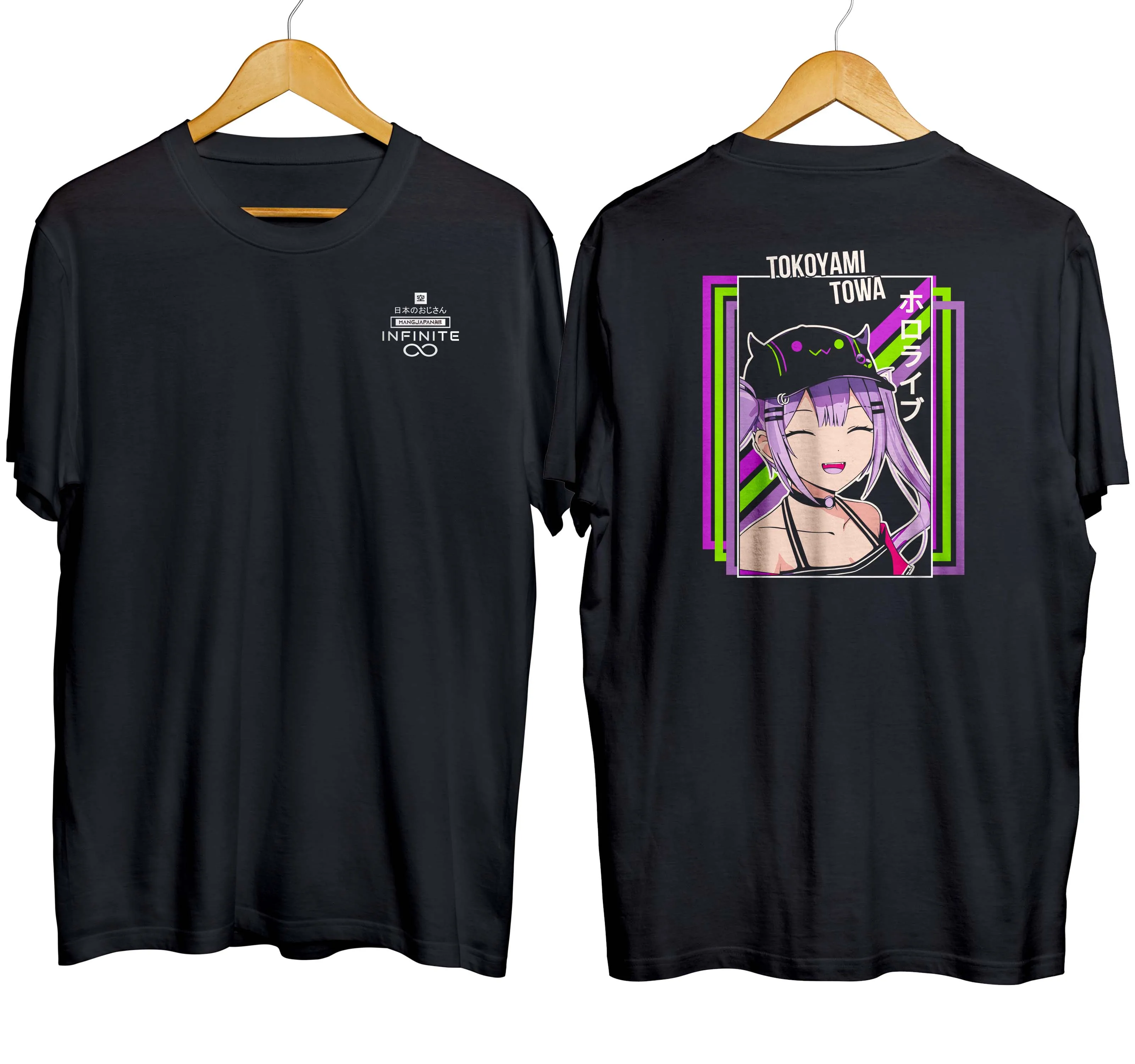 T-shirt distroanime vtuber TOKOYAMI TOWA SAMA - HOLOLIVE JPN 100% cotton combed 30s