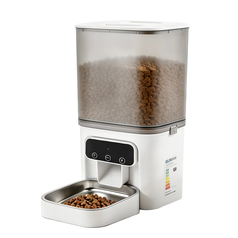 Smart Remote Control Timed Quantitative Pet Automatic Feeder