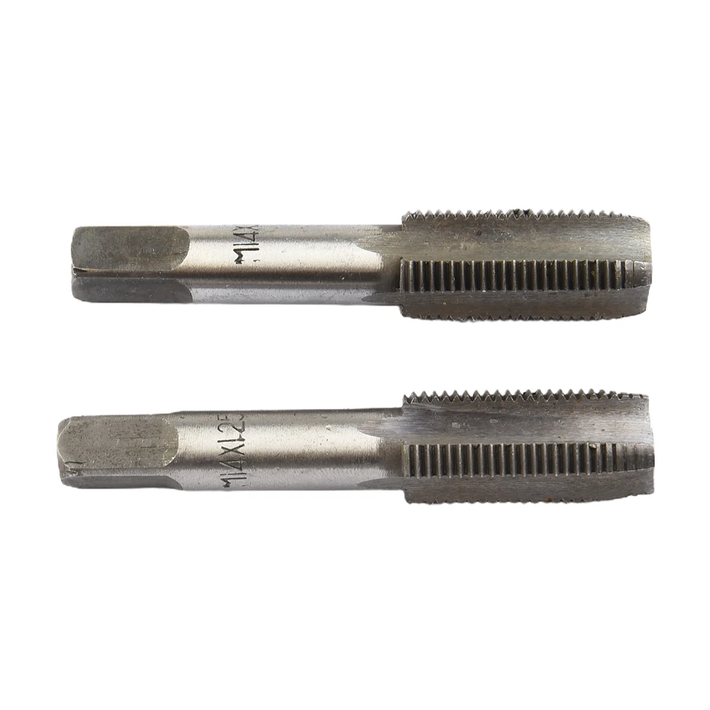 14mm X 1.25 HSS Metric Screw Thread Tap Drill Hand Tools Screw Thread Right Hand Thread Tap Straight Fluted Fine