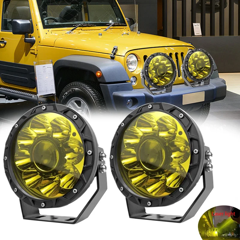 

Led Spotlight for Cars Headlights Long Reach 4x4 Light for VehiclesTruck Supplies 24V Off Road Accessories 4x4 Car ATV SUV