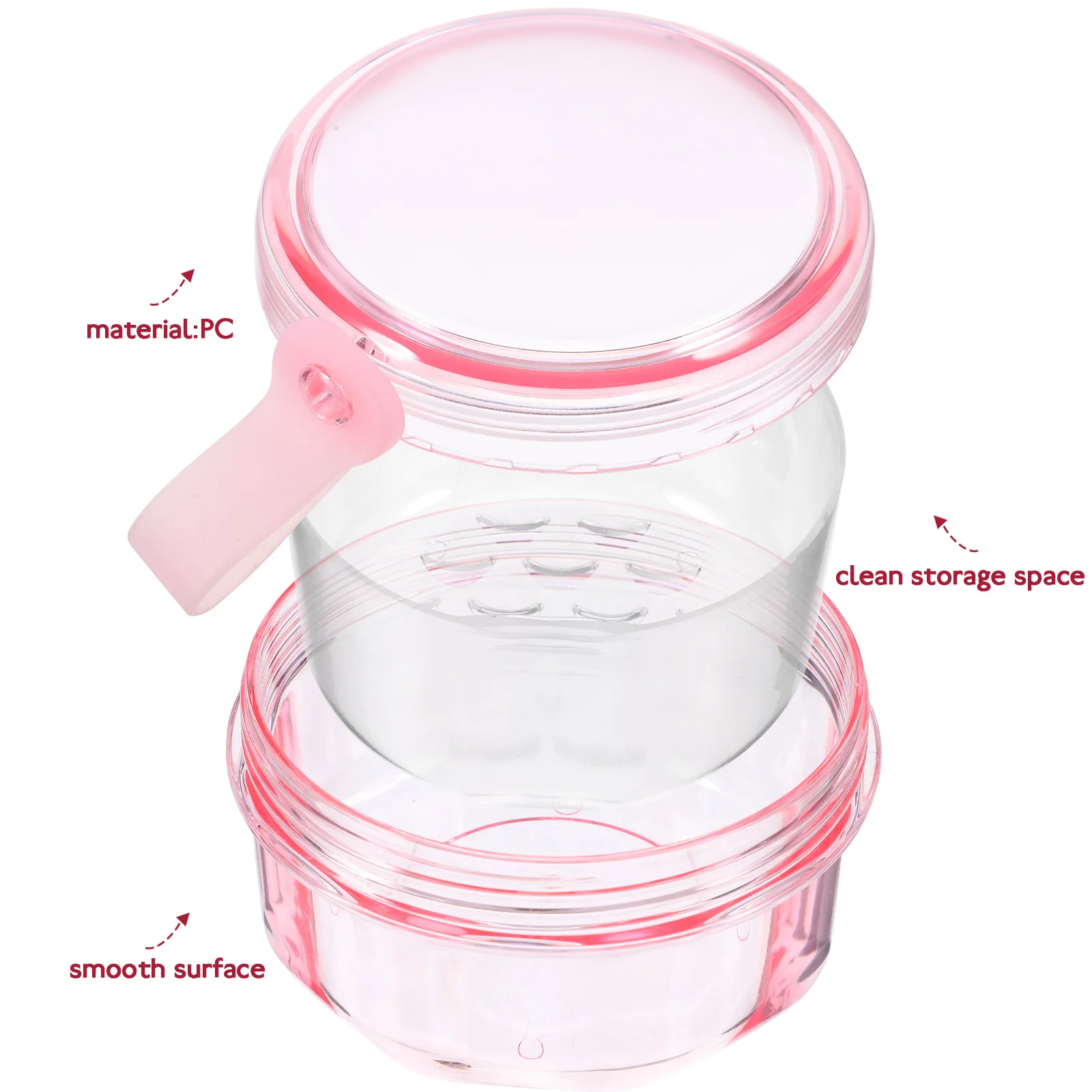 

Plastic Denture Case Travel Retainer Box Portable Denture Storage Container Retainers Case For Fake Teeth Mouthguards
