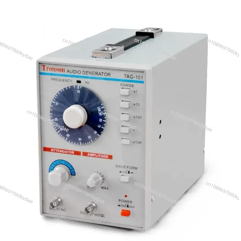 AC 100-240V TAG-101 Low Frequency Audio Signal Generator Signal Source 10Hz-1MHz