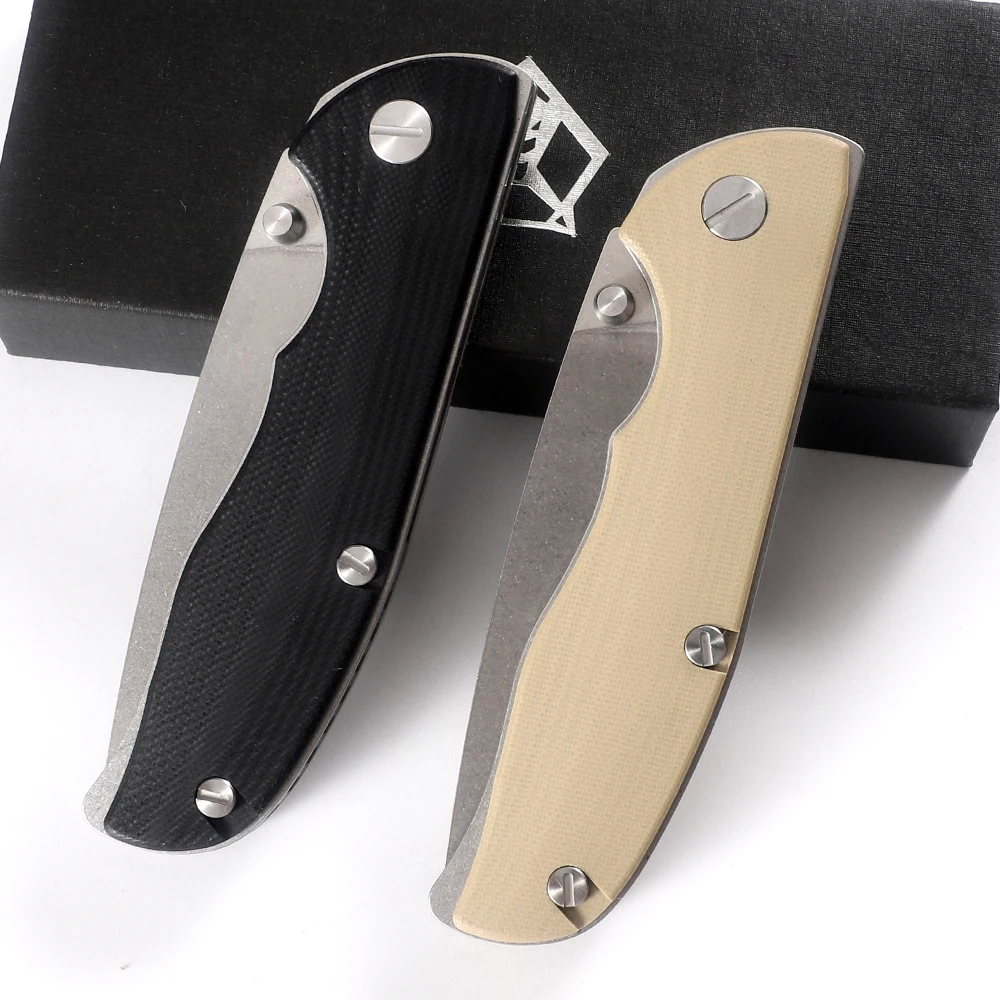 Imagem -05 - Nove Thorn-d2 Steel Blade Folding Pocket Knife G10 Handle Edc Tool Facas para Camping ao ar Livre Caminhadas