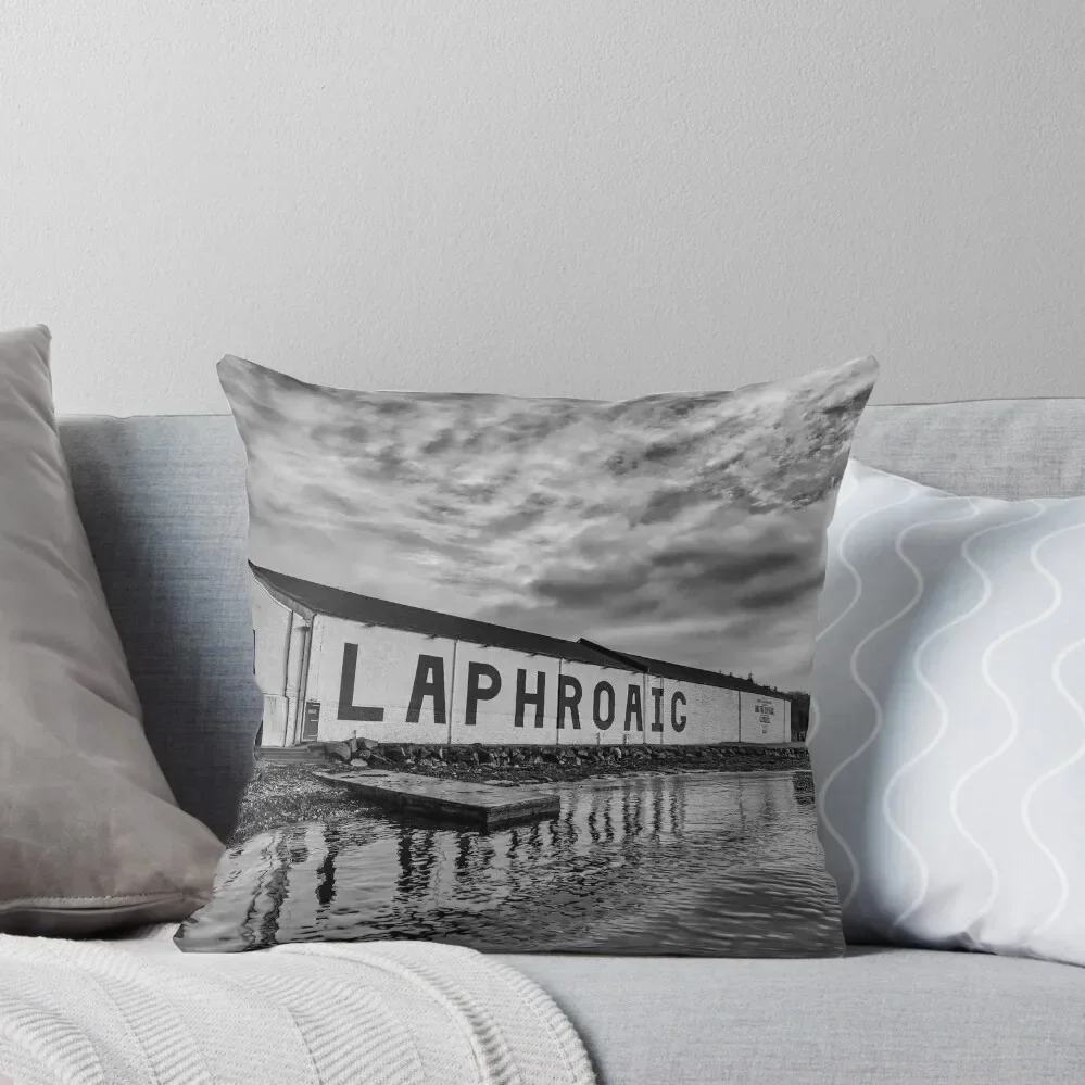 

Laphroaig Distillery Black and White Throw Pillow Sofa Pillow Cover Pillow Cover Cushion Cover Set
