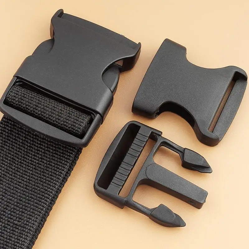 20mm 25mm 32mm~50mm Plastic Hardware Dual Adjustable Side Release Buckles Molle Tatical Backpack Belt Bag Parts Strap Webbing