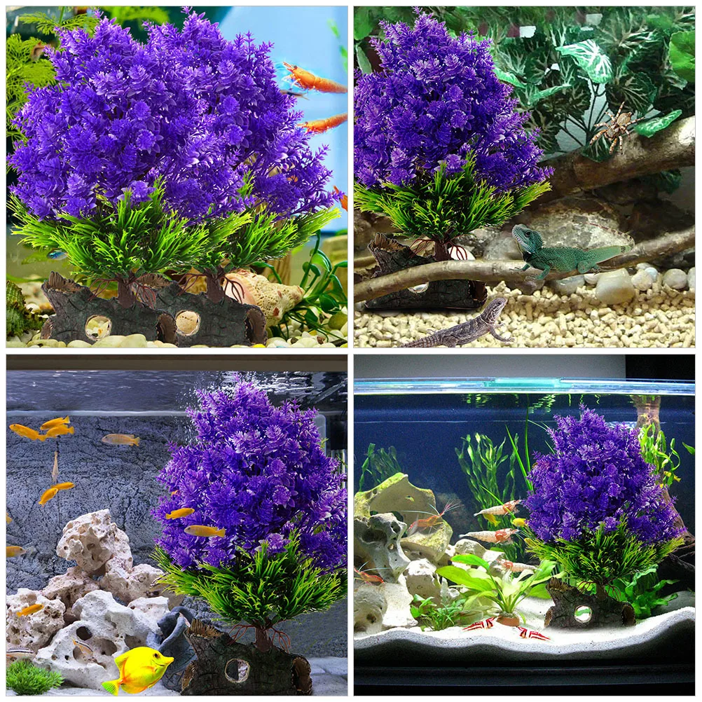 

Lifelike Aquarium Plant Artificial Water Grass Decoration Fish Tank Aquatic Plant Realistic Landscape Aquarium Decor