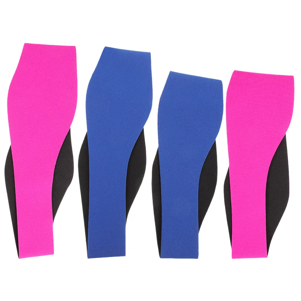 4Pcs Swim Headband Stretchy Comfortable Hair Control Headband for Swimming Diving Showering Fitness Yoga Ear Protection Sweat