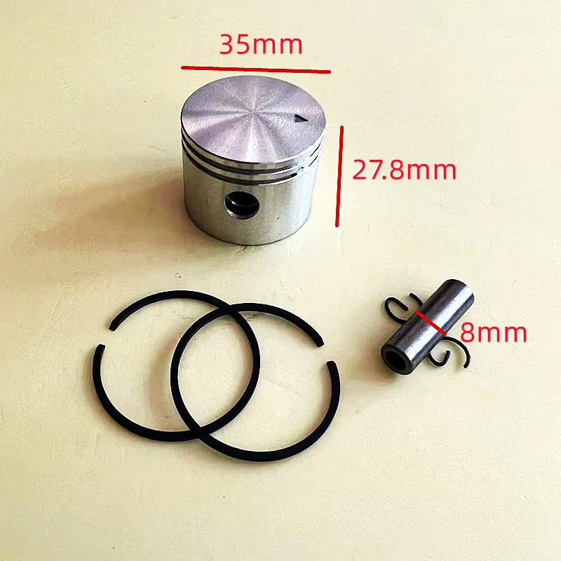Piston ring pin card Huang kit Fit ECHO SHINDAIWA 2511 251TS 251TSC CS-2511TES CS-2511 2511TS 2511T 2511P Chainsaw