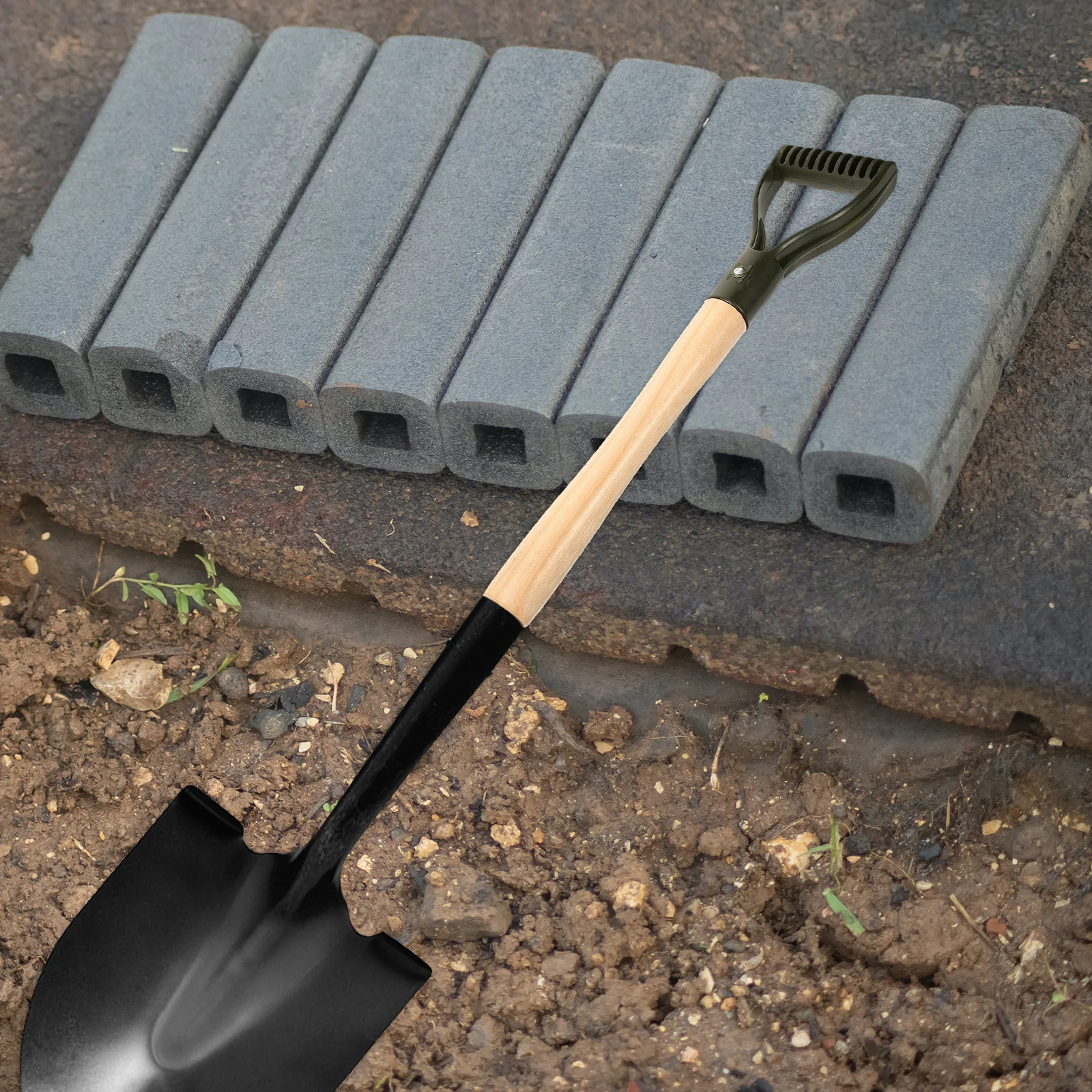 

Wooden Handle Pickaxe Universal for Garden Tools Grip Replacement T-shaped Digging