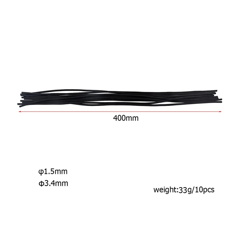 

10 Pcs Yang Bamboo Cover Chinese Dulcimer Tube Yangqin Accessories