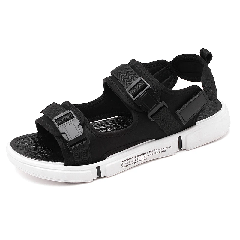 Plus Size 36-46 Mannen Sandalen Zachte Antislip Mannen Schoenen Hoge Kwaliteit Geweven Strand Sandalen Heren Gladiator Sandalen zomer Casual Flats