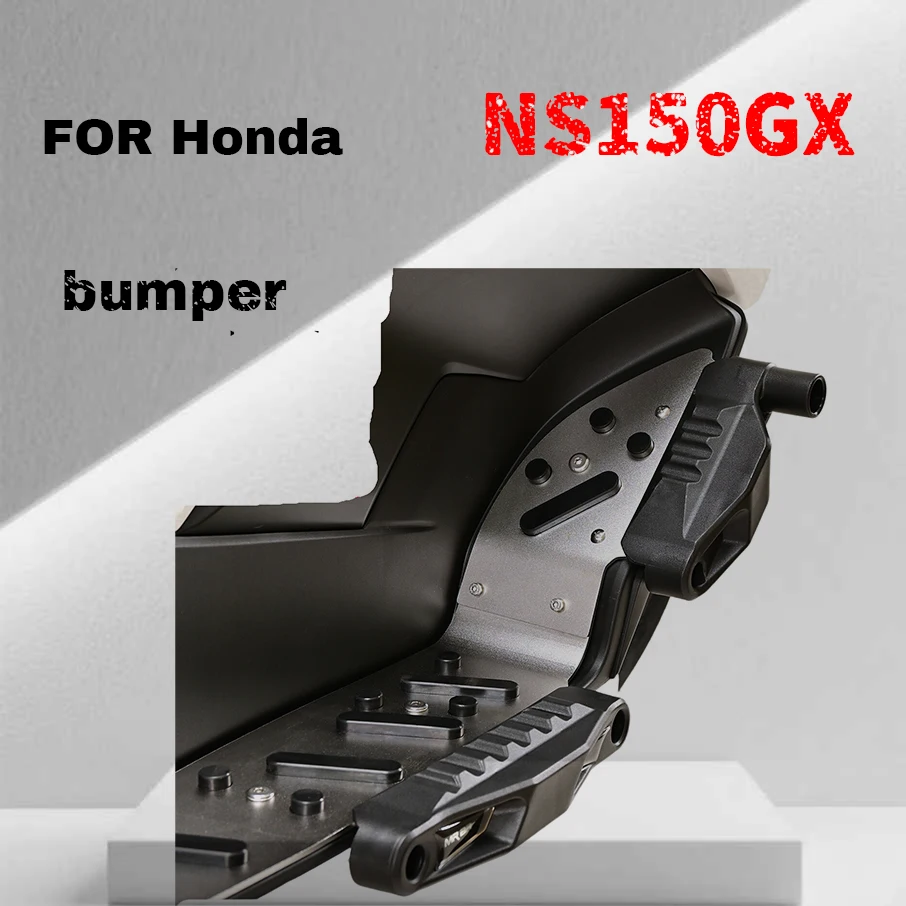 

For Honda NS150GX bumper stainless steel foot anti fall block bumper modification accessories