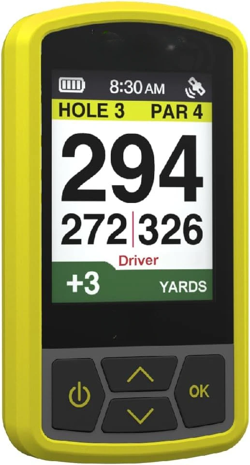 Handheld Golf GPS Water-Resistant Color Display With 38,000 Course Maps & Scorekeeper Model may vary